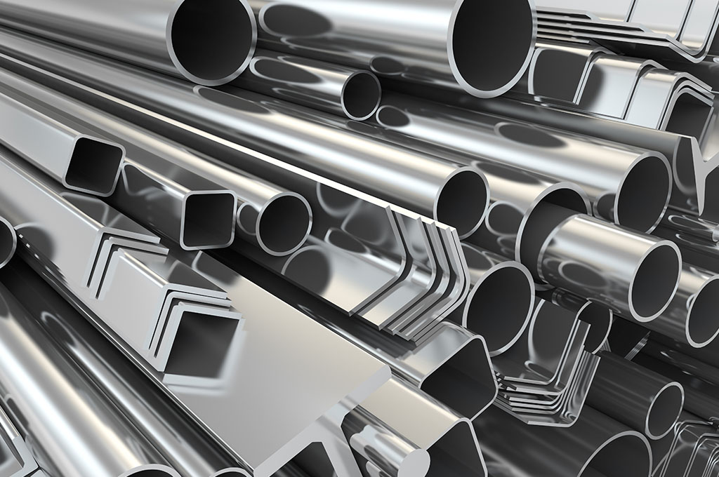 Profili alluminio commerciali a Padova: tubi tondi, quadri, piatti